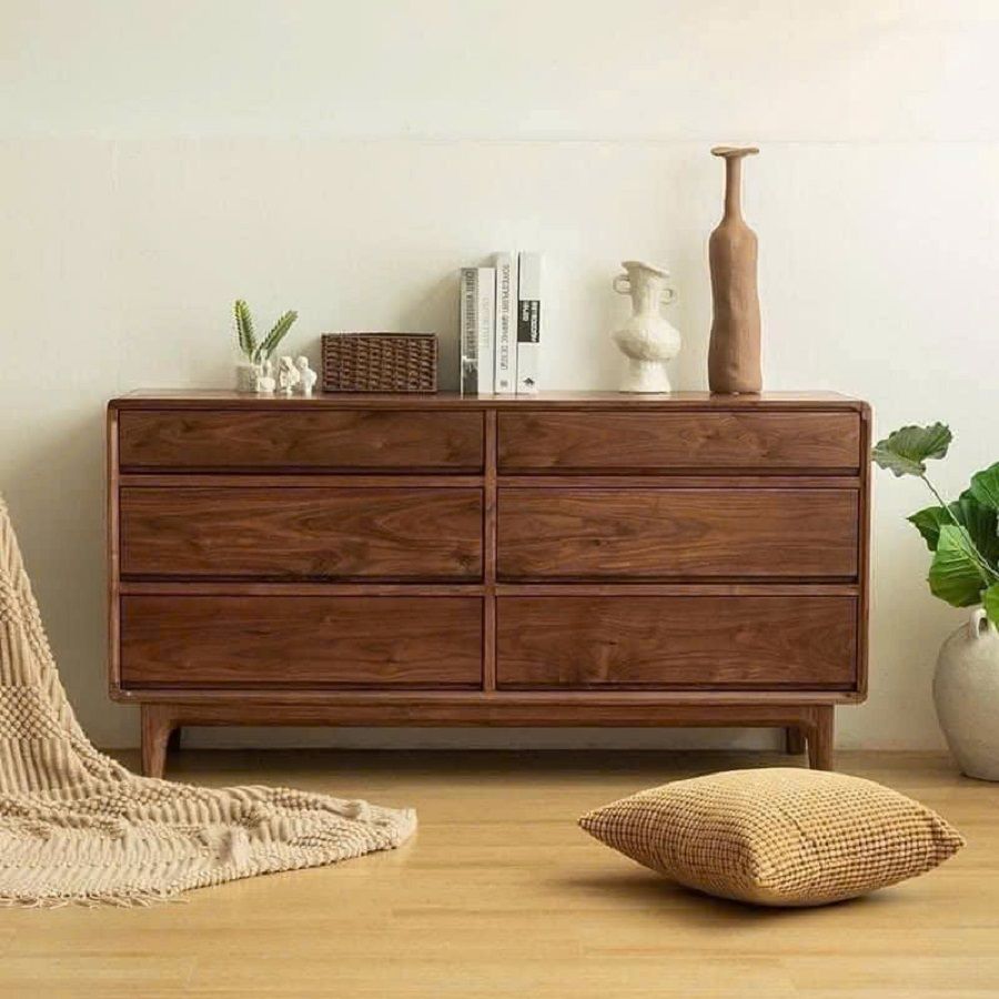 Tủ console gỗ sồi 1m5 HDC12